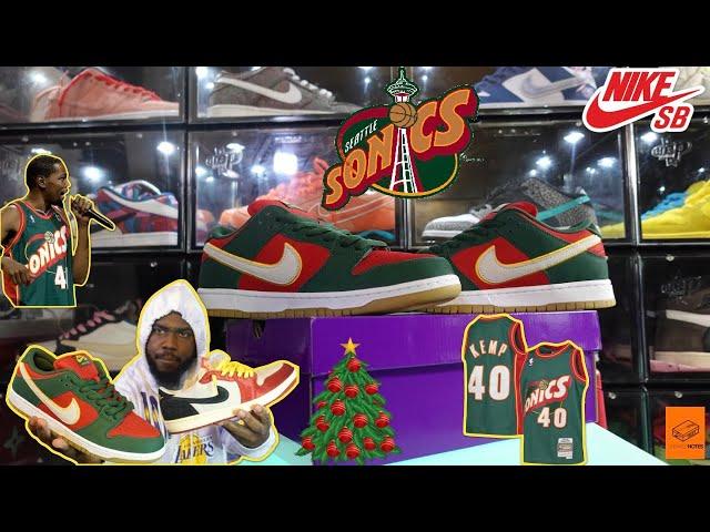 NIKE SB DUNK SUPERSONICS UNBOXING