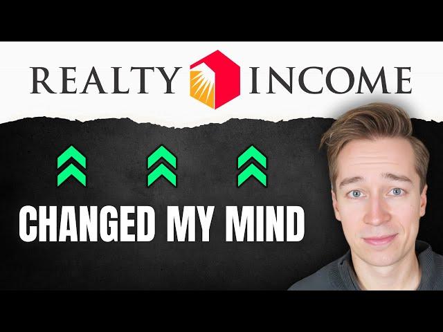 I'm Finally Buying Realty Income (O Stock)