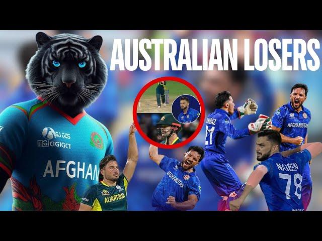 Afghanistan Beat Losers Australian Team by 21 Runs | The Afghan team made history against Ausis