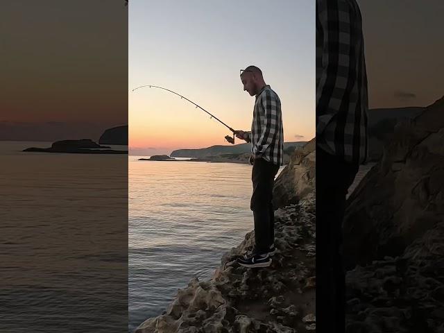 Fishing from the rocks in Gozo ️