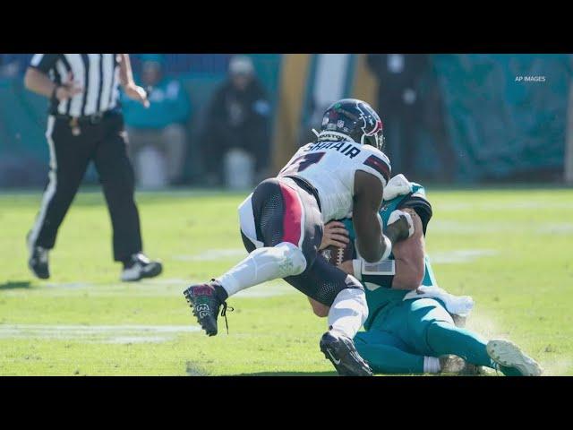 Texans' Al-Shaair suspended for hit on Jacksonville QB Trevor Lawrence Sunday