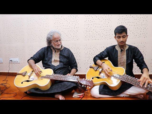 'Rag Megh' on Mohan Veena By Pt.Vishwa Mohan Bhatt  and Atharva Bhatt (Grandfather and Grandson)