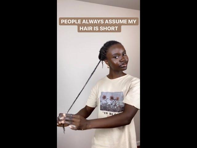 Shrinkage!!! What shrinkage looks like on 4C hair! #SHORTS