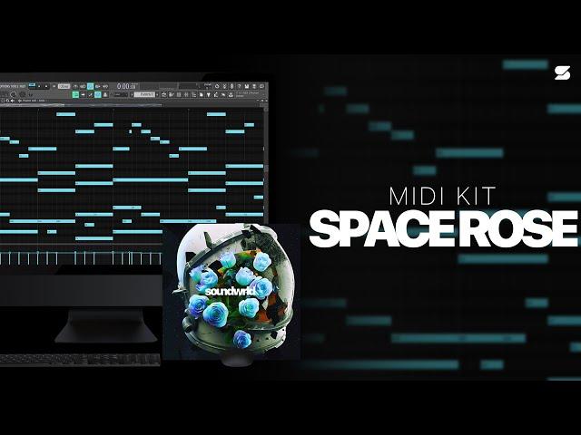 [+50] Juice WRLD Melodic Midi kit - SPACE ROSE [LIL DURK, LIL TJAY, LIL UZI VERT] Piano Midi Pack