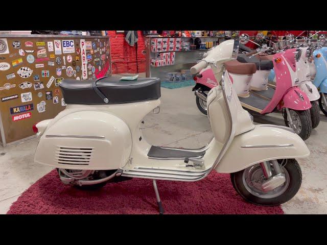 1965 Vespa SS 180 Restoration