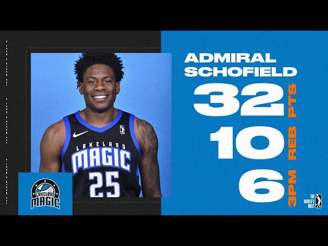 Admiral Schofield (32 points) Highlights vs. Long Island Nets