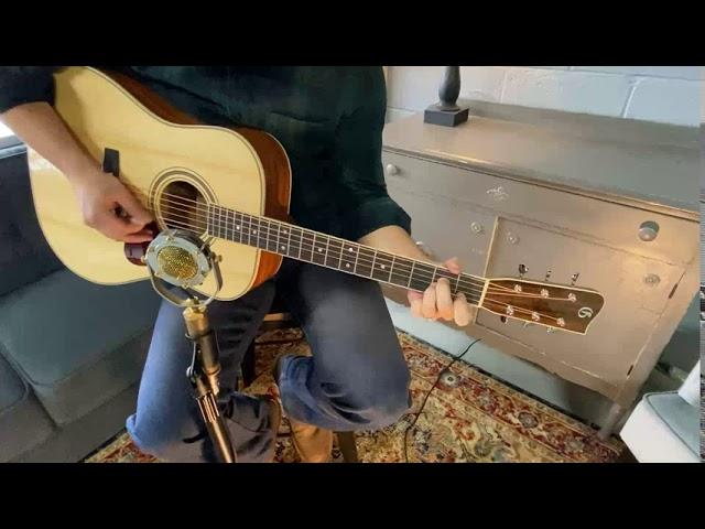 A new Gallagher Doc Watson model, #3818, flatpicking by Austin Derryberry.