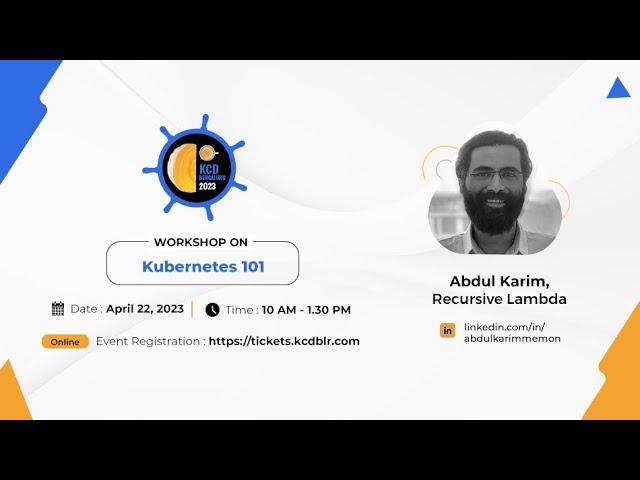 Kubernetes 101 Workshop | Abdul Karim