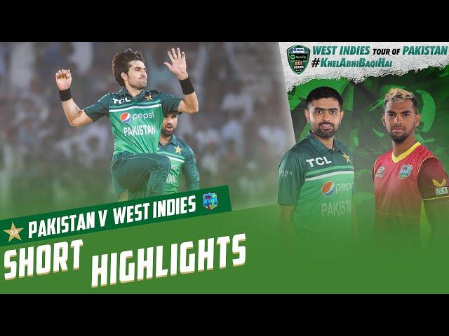 Short Highlights | Pakistan vs West Indies | 3rd ODI 2022 | PCB | MO2T