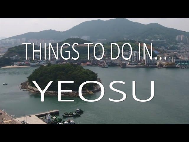 Things to do in Yeosu, South Korea 여수 여행 블로그