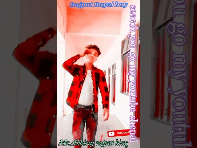 na konhu  rangdar# jalna bay#mr.Abhiraj  rajput king# #rajput royal boy# best stetas#king of payag
