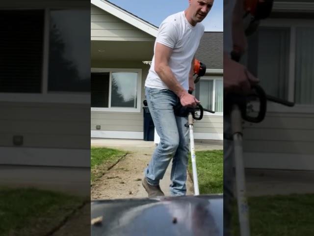Cleaning Up with the Stihl KB-KM Bristle Brush