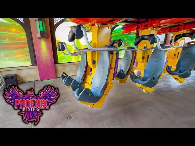 PHOENIX RISING POV - Busch Gardens Tampa - Front & Back Row