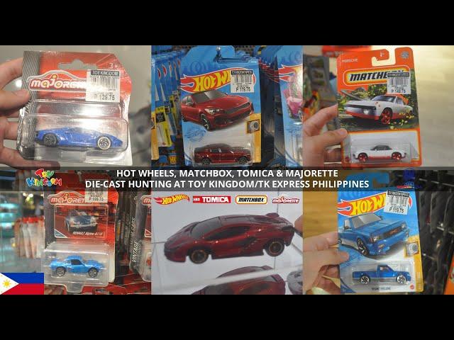 Hot Wheels, Tomica & Majorette Die-cast Hunting at Toy Kingdom/TK Express SM North EDSA Philippines