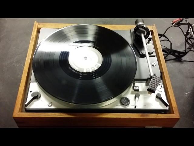 UNITED AUDIO DUAL 1229 RECORD PLAYER TURNTABLE DEMO