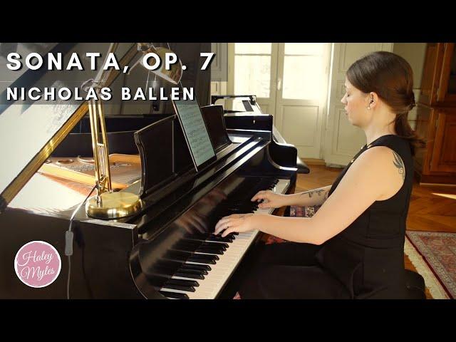 Sonata in G Minor, Opus 7 - Nicholas Ballen - Haley Myles