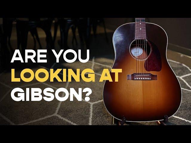 Why I Chose Gibson | Gibson J-45 Standard Acoustic Guitar Demo and Review