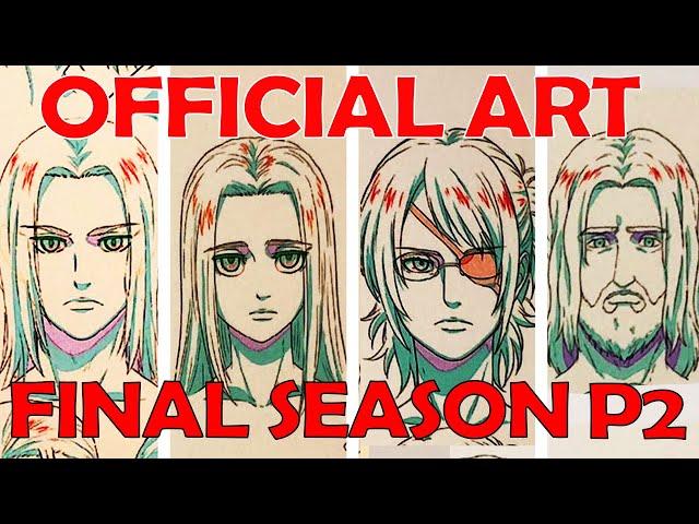 Mappa's BRAND-NEW CHARACTER DESIGNS for Attack on Titan The Final Season Part 2 Ep76 AOT NEWS UPDATE