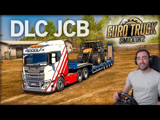  [LIVE ETS2] ON DECOUVRE LE DLC JCB AVEC MON NOUVEAU VOLANT !!!