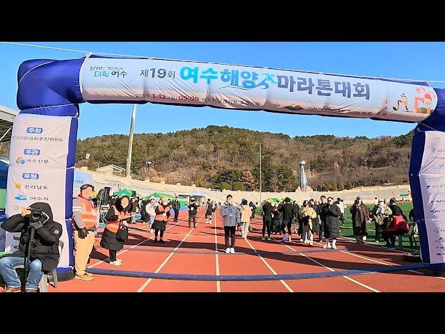 여수 마라톤대회 10km 6위