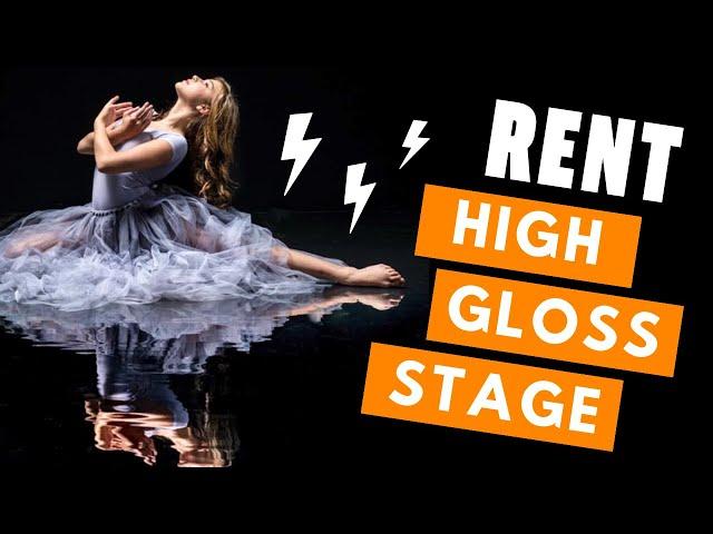 Rent a High Gloss Stage | Best High Gloss Stage Rental - Featuring Michael Buble