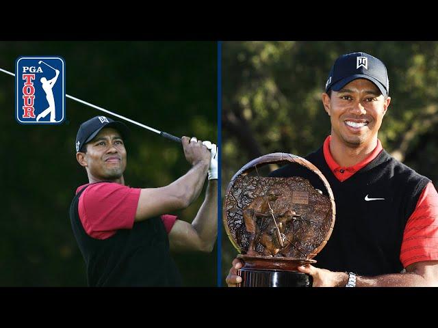 Tiger Woods' all-time best shots from Hero World Challenge