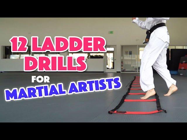 12 Agility Ladder Drills for Martial Artists