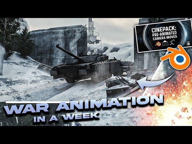 How I Made 3D War Animation in a Week!