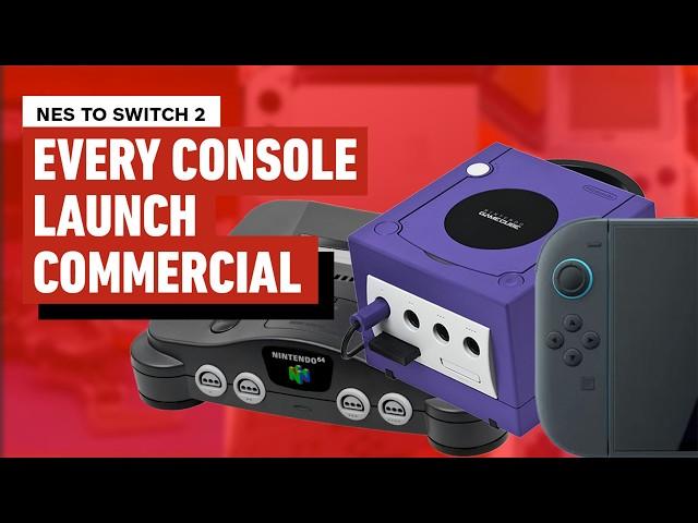 NES to Switch 2: All Nintendo Console Launch Commercials