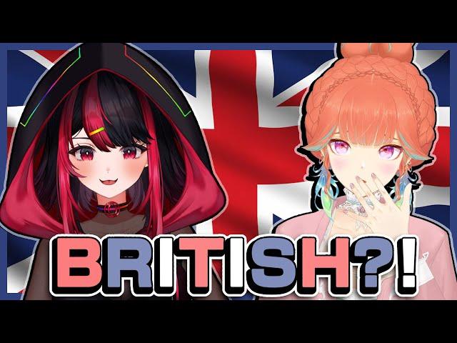 Aura teaches Kiara how to be British!