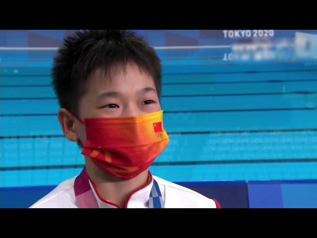 Three out of five jumps with full marks! Quan HongChan said the final is not nervous!