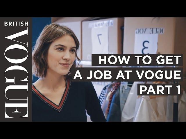 How to get into Fashion Journalism with Alexa Chung | Future of Fashion | British Vogue