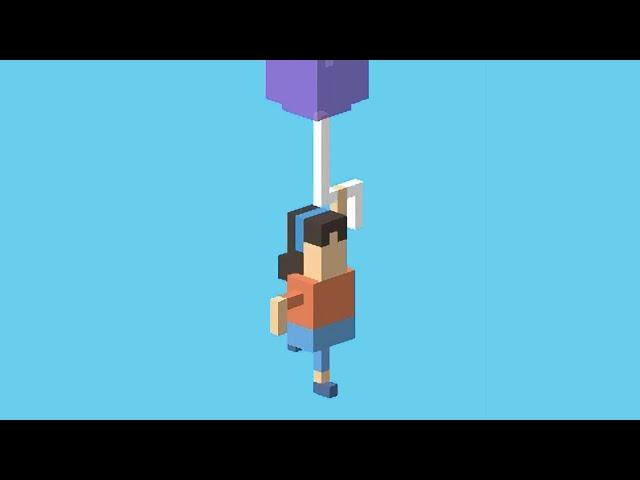 How To Unlock The “BALLOON KID” Character, In The “THEME PARK” Area, In CROSSY ROAD! 