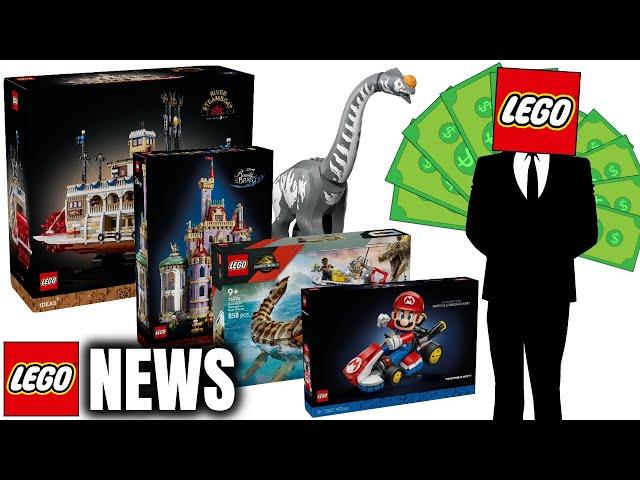 LEGO with record profit  | XXL Mario Kart, Ideas, Jurassic World & more! | NEWS