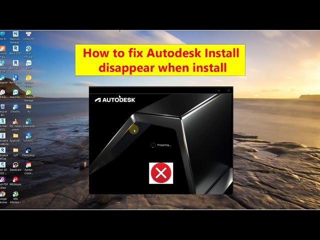 FIX can’t install 3Dmax 2024, Revit 2024, Autocad 2024 ( the installer disappears when start)