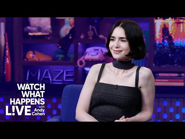 Lily Collins Was Shocked When She Found Out Phil Collins’ Genesis Songs Were Real | WWHL