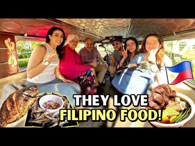 My Syrian FAMILY First JEEPNEY RIDE! EATING & Exploring The PHILIPPINES 