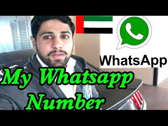 My WhatsApp Number Exposed - Contact me On WhatsApp