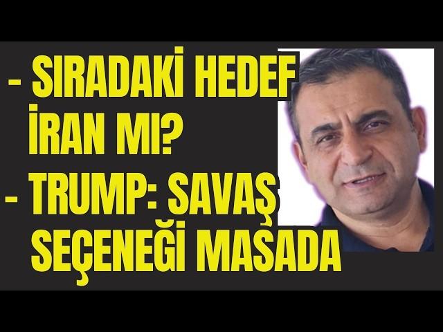 Sıradaki Hedef İran mı? Trump: Doğrudan Savaş Seçeneği de Masada