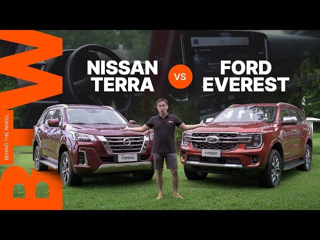 Ford Everest Titanium+ 4x4 Vs. Nissan Terra VL 4x4 | AutoDeal Comparo