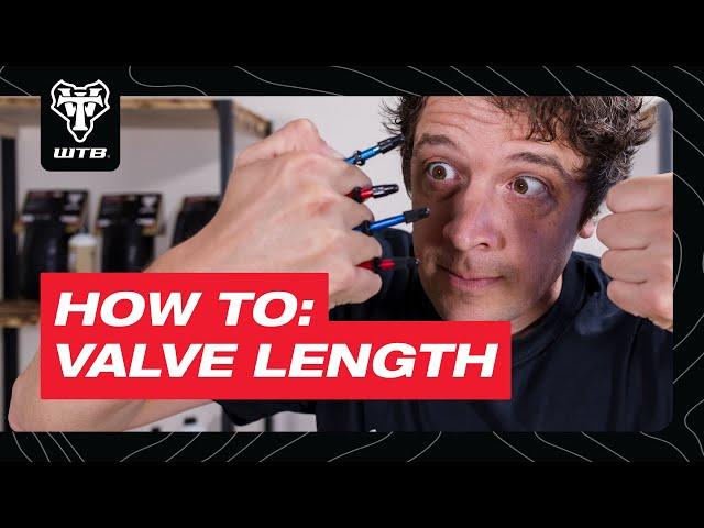 What length valve do I need? #mtb #gravelbike #tubeless #tubelessvalve