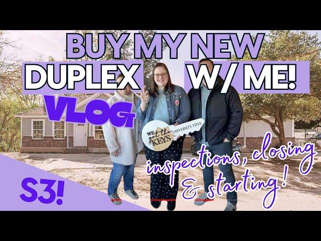 Join Me In Buying My New Duplex - Vlog! Duplex Diaries Season 3! ($260000 In Central Texas)