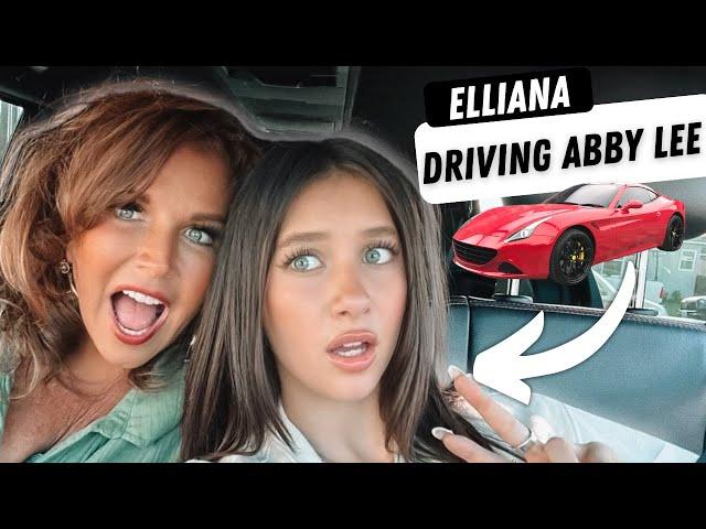 Teaching Elliana Walmsley How To DRIVE  | Abby Lee Miller