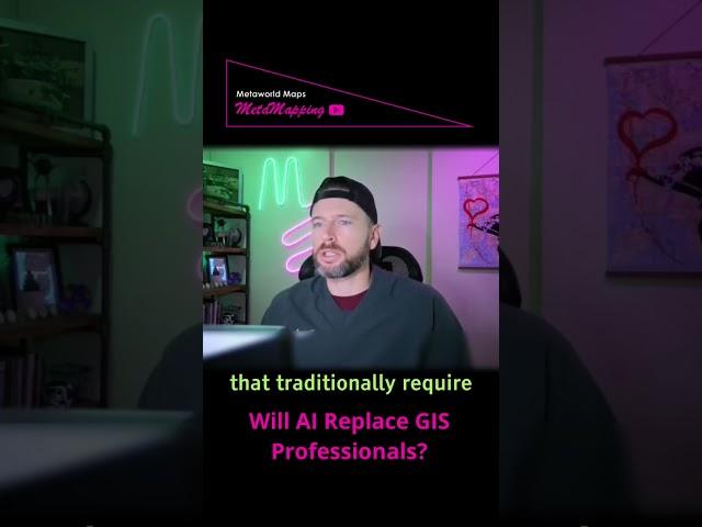 Will #AI Replace #GIS Professionals?