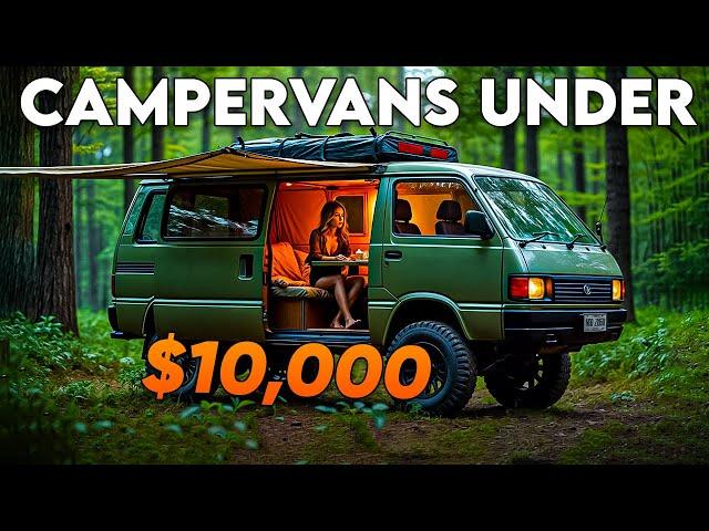 15 Affordable Camper Van to Start Your Vanlife | Budget Camper Van