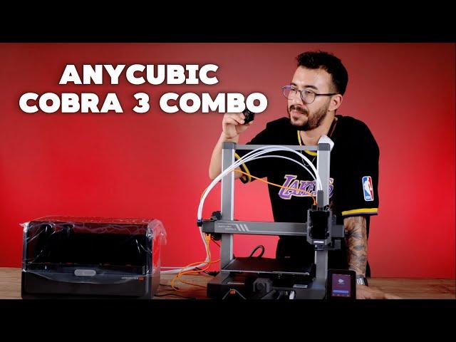 Anycubic Cobra 3 Combo Ön İnceleme - bambulab a1'den iyi mi?