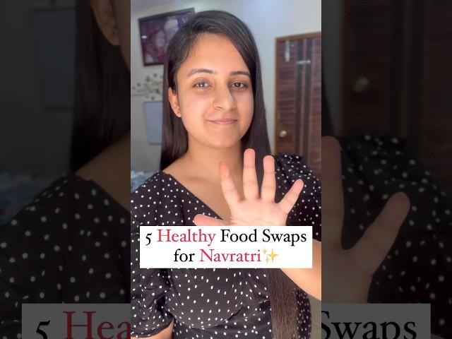 5 Healthy Food Swaps for Navratri || Navratri Food #shorts  #viral #health #healthyfood #festival