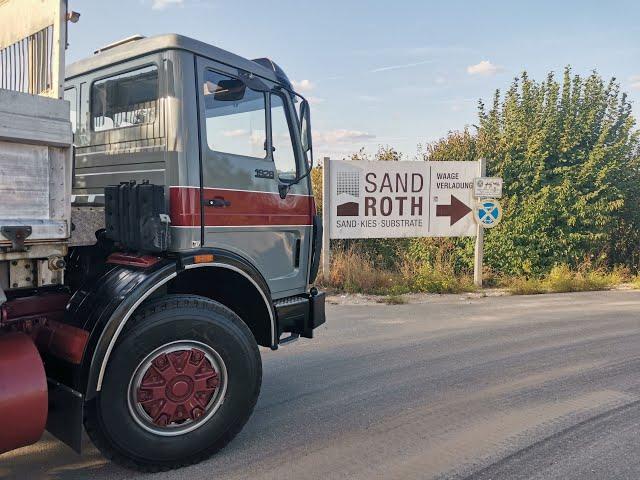 Mercedes Benz NG 1928 K - Kippertreffen im Herbst 2024 in Gremsdorf - Oldtimer Lkw Kipper