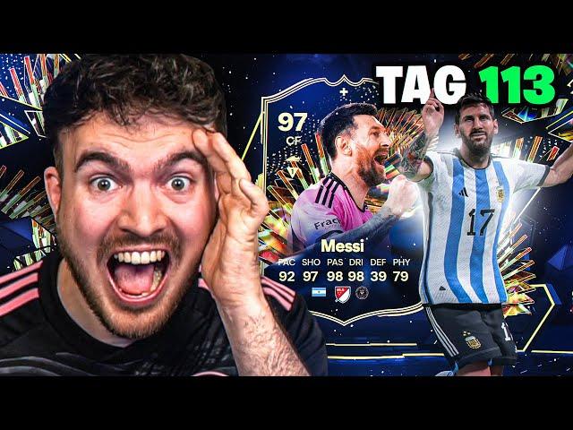 TOTS MESSI JAGD! WAS ERREICHT man in EA FC 24 ohne FC POINTS? TAG 113  (Experiment)