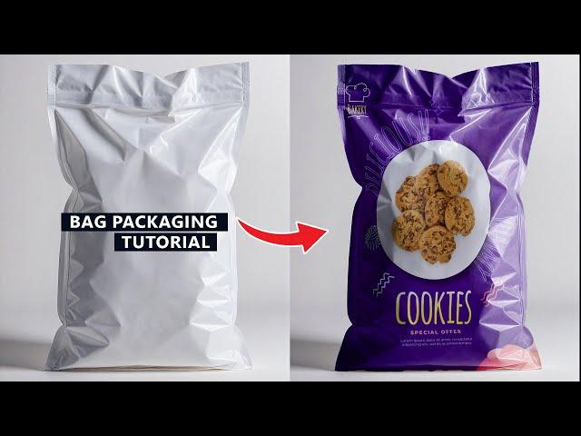 How to Create a Bag Packaging Design   Photoshop Tutorial